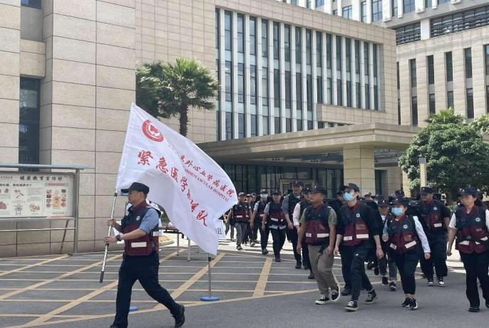 云南省阜外心血管病医院开展地震应急演练